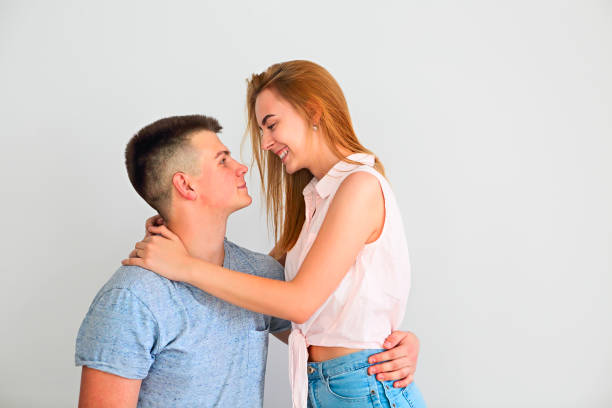 istock Young happy couple in love 1043065982
