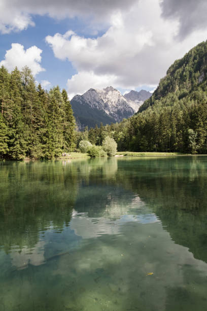 istock View on scenic mountain lake plansarsko, slovenia 1043071182