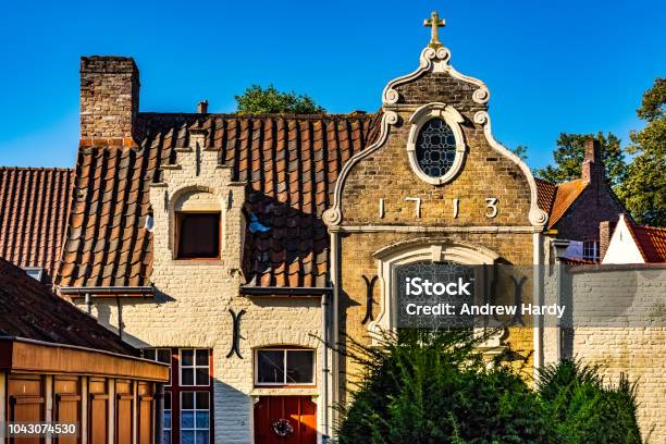 1713 Brugge Belgium Stock Photo - Download Image Now - Ancient, Architecture, Belgium