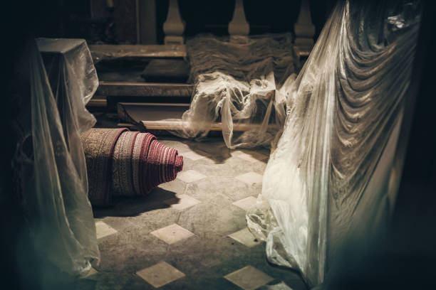 istock Renovation chapel in the basilica 1043081770