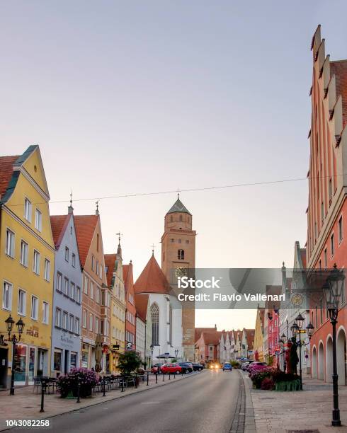 Donauwörth Reichsstraße Stockfoto und mehr Bilder von Altstadt - Altstadt, Architektonisches Detail, Architektur