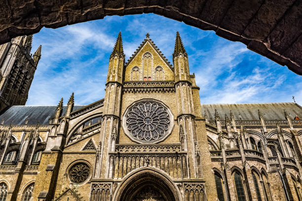 St. Martin's Cathedral.  Ypres, Belgium