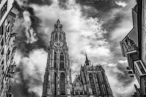 Onze-Lieve-Vrouwekathedraal. Cathedral of Our Lady. Antwerpen, Belgium