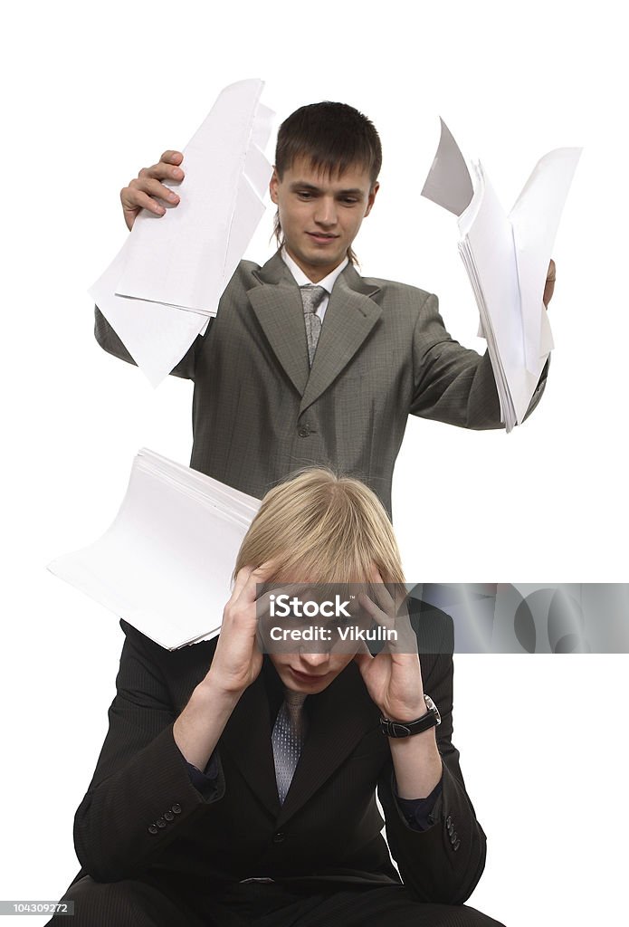 Documents Falling Falling Documents Stock Photo - Download Image Now - 20-29 Years, Adult ...