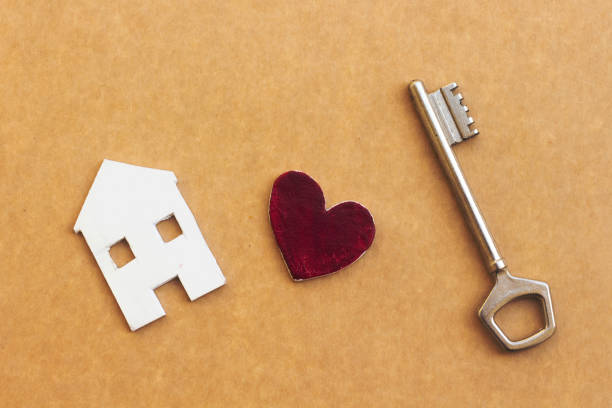 istock selling  house , love my home concept 1043097038