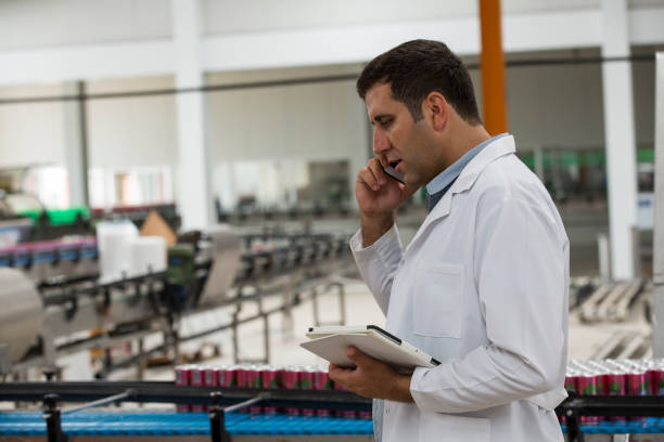 istock Drink Cans on the Production Lines 1043099882