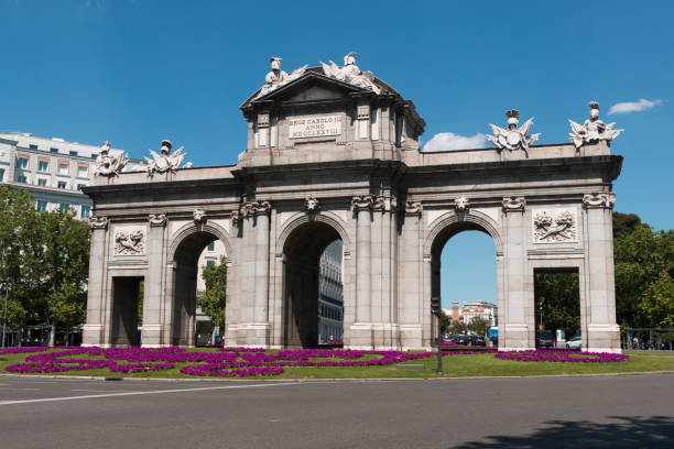 istock Puerta de Alcala (Alcala Gate) in Madrid, Spain 1043100922