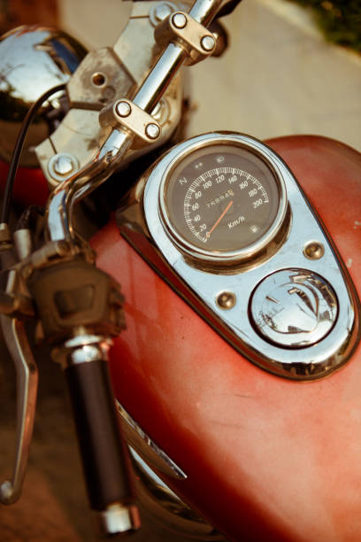 istock Speedo meter on red bike 1043103438