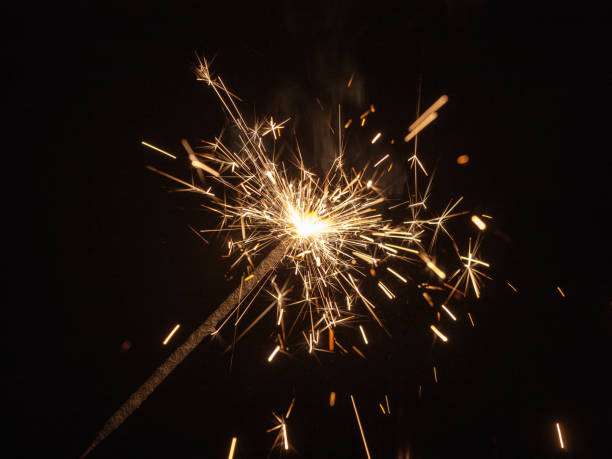 istock sparks of burning pyrotechnics 1043110864