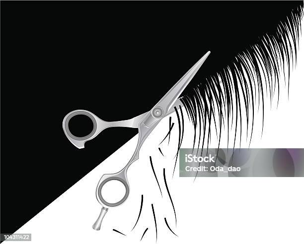 Ciseaux De Coiffeur Vecteurs libres de droits et plus d'images vectorielles de Couper - Couper, Ciseaux de coiffeur, Cheveux