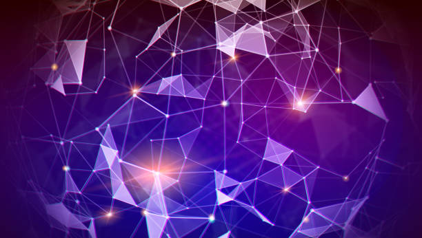 istock Worldwide exchange of information by internet and satellites. Pattern of plexus, global network for finance, cryptocurrency. Concept of internet connection, wireless communication network. 1043114264