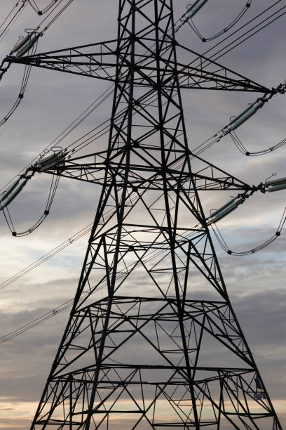 istock Electricity pylon close up in the UK 1043122824