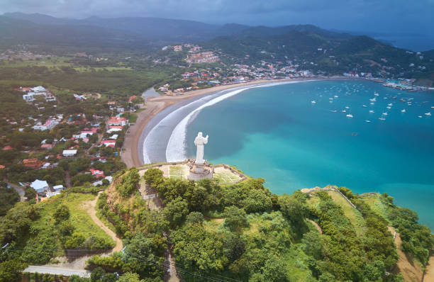 istock Bay in San Juan Del Sur town 1043128264
