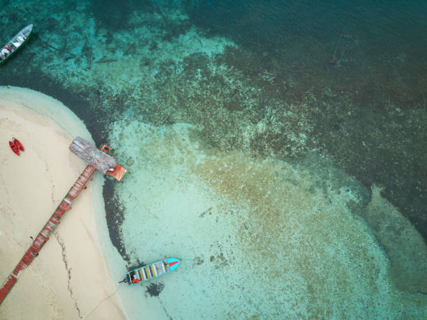 istock Pier in caribbean island 1043128270