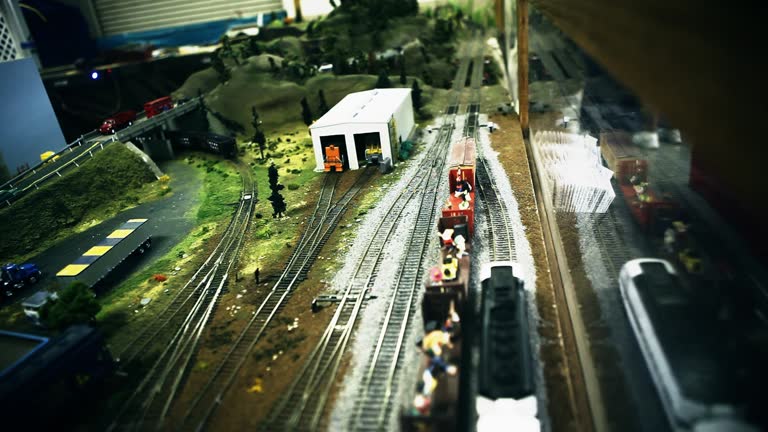 Miniature Train Set