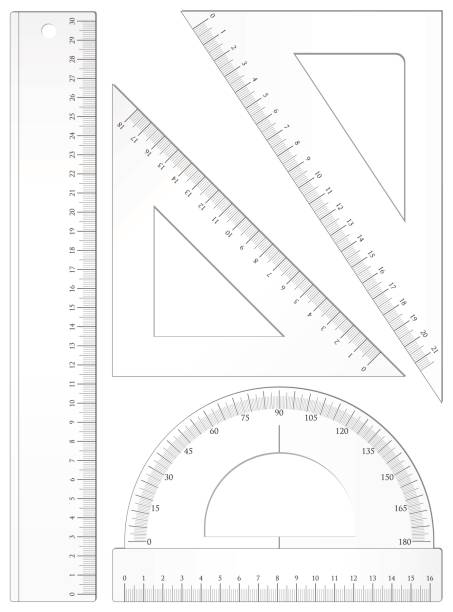 각도기 스톡 사진 및 일러스트 - Istock
