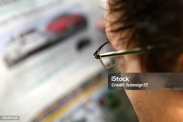 Information Stock Photo - Download Image Now - Car Salesperson, Collector's Car, Examining