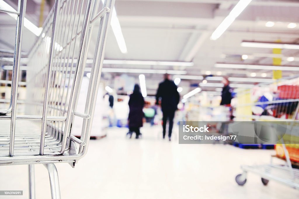 Moderno de compras - Foto de stock de Supermercado libre de derechos