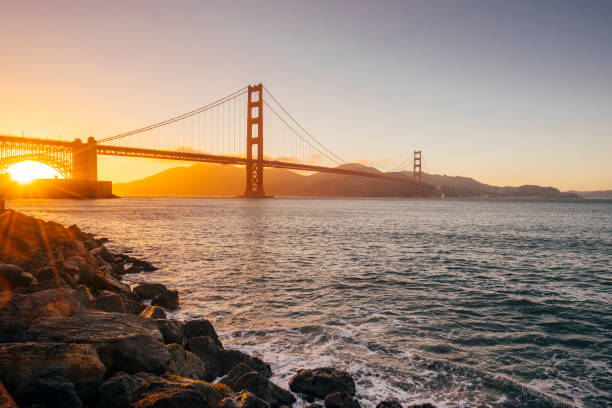 istock Golden Gate Bridge in San Francisco during sunset 1043157986