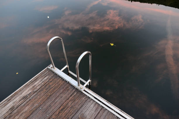 Jetty at sunset