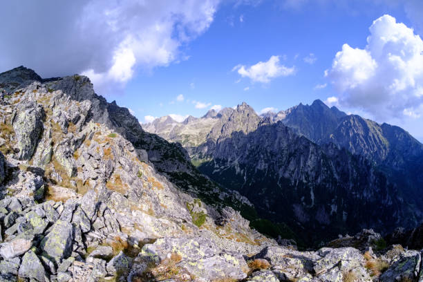 istock rocky sharp mountain tops in Tatra mountains in Slovakia 1043178740