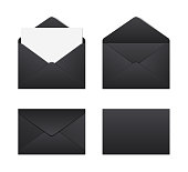 Black envelope