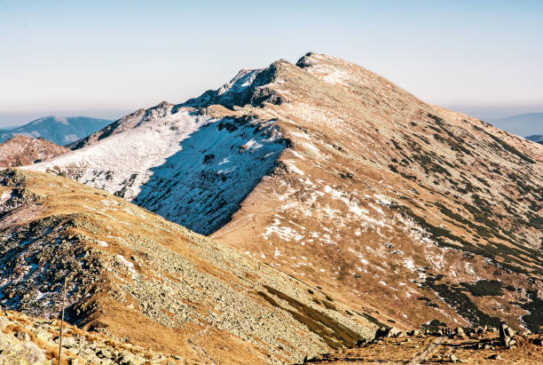 istock Footpath leading up the peak Dumbier, beauty filter 1043190820