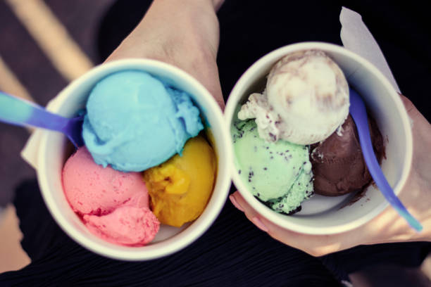 istock Top view Ice cream flavors 1043191858