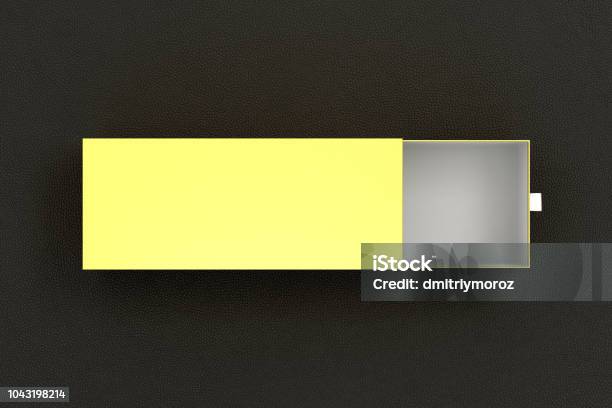 Empty Box Long Line Open Blank Empty Long Box Stock Photo - Download Image Now ...