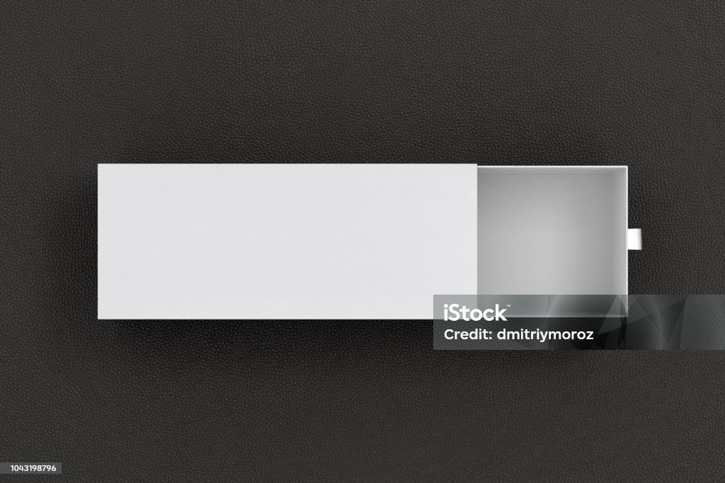 Empty Box Long Line Open Blank Empty Long Box Stock Photo - Download Image Now ...