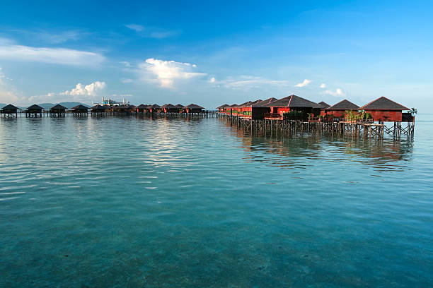 istock mabul island water resort borneo 104320741