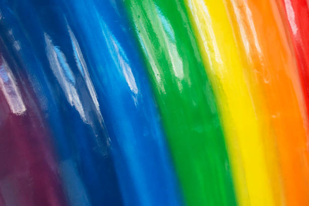 istock Colorful Abstract Background with Rainbow Colors 1043212294