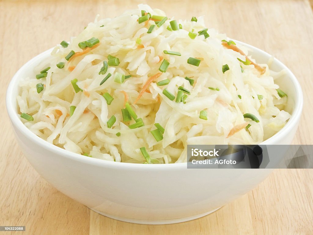 Sauerkraut - Lizenzfrei Salat - Speisen Stock-Foto