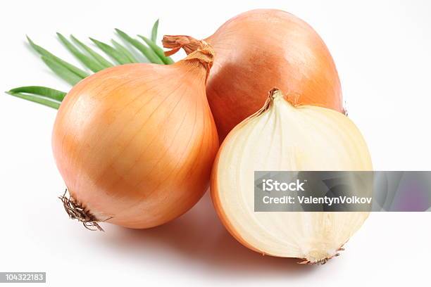 Fresh Onion Stock Photo - Download Image Now - Onion, Yellow, Cut Out