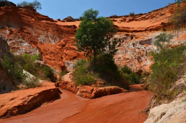 istock Fairy Stream - Red Canyon in Mui Ne, Vietnam 1043233254