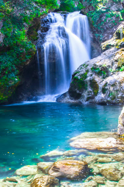 istock Vintgar gorge, Slovenia, Beautiful environmental place 1043243788
