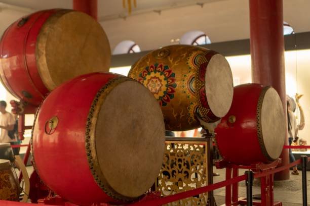 istock Drums in the Drum Tower in Xi'an, China 1043265196