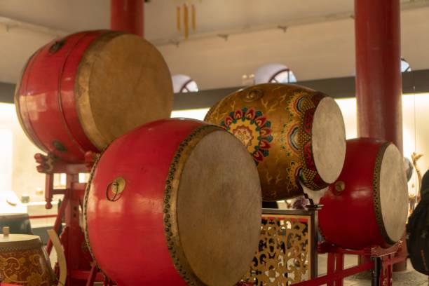 istock Drums in the Drum Tower in Xi'an, China 1043265262