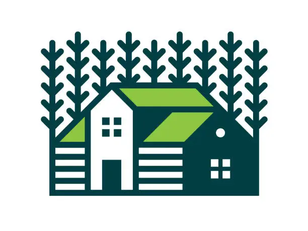 Vector illustration of Farm icon