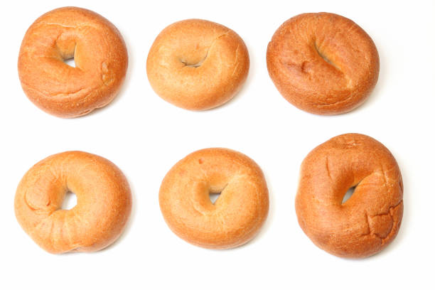 istock bagels in a white background 1043291970