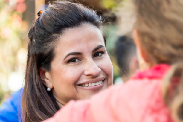 istock Smiling mature woman looking at the camera 1043310986