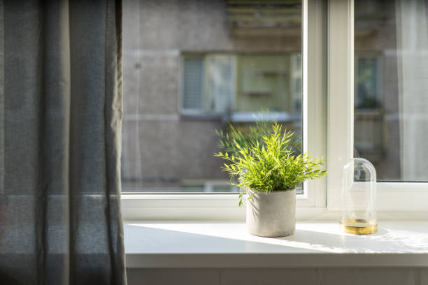 istock Concrete wall in modern apartment. 1043311066