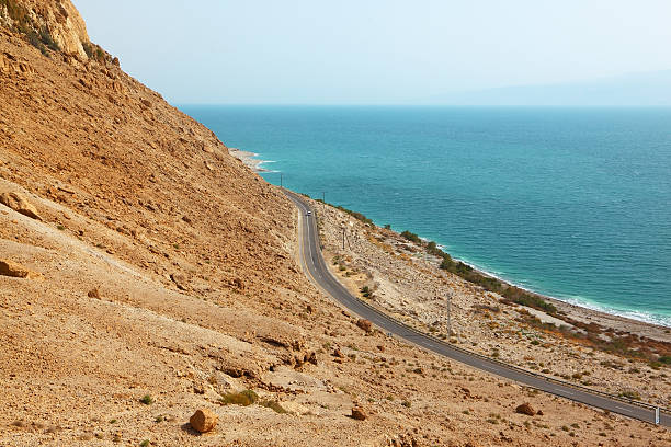 istock Picturesque road along the coast 104333643