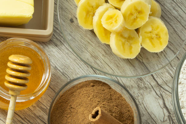 Ingredients for making healthy biscuit