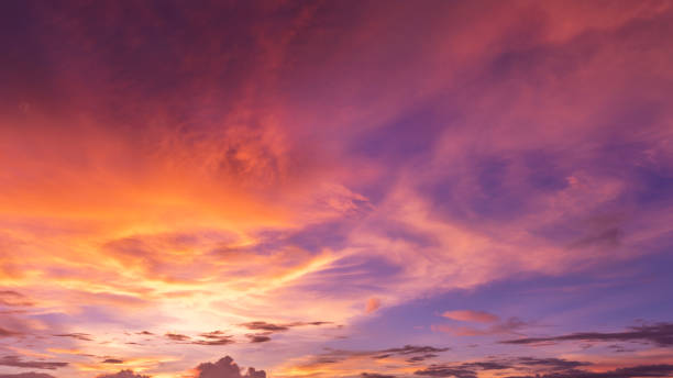 istock Colorful sky in twilight time 1043383130