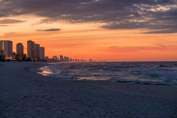 istock An extravagant sunset over a Florida beach 1043392652