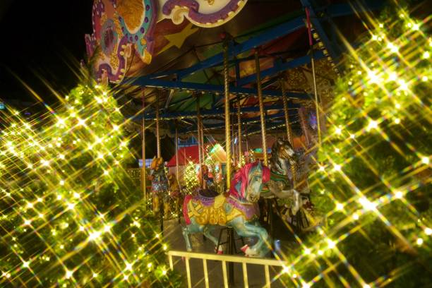 istock Christmas merry go round 1043393516