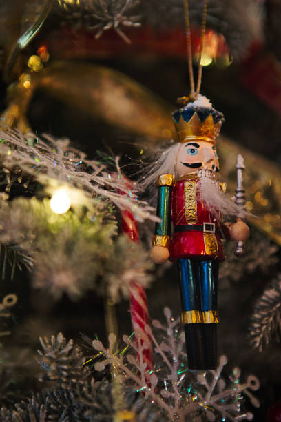 istock Toy soldier ornament at night 1043426362