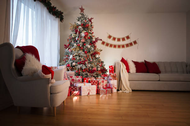 istock Living room Christmas Decor 1043426384