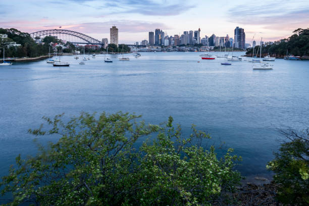 istock Sydeny cityscape with Harbor Bridge,Australia 1043432034